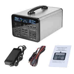 แบตเตอรี่ลิเธียมกันน้ำสำหรับใช้งานกลางแจ้ง/สถานีพลังงานแบบพกพา 1800w/แผงโซลาร์เซลล์ 1000w ใช้งานได้ 3 ถึง 5 วันในยุโรป - Product Image 2