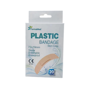 फार्मासिनो पहली सहायता कपड़े रंगीन घाव चिपकने वाला प्लास्टर पट्टी - Product Image 2