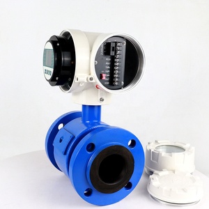 Medidor de flujo magnético industrial <span class=keywords><strong>digital</strong></span> de 4 pulgadas para gas líquido, AIRE, ACEITE, medidas de agua residual, leche, álcali, salida de Acid-4-20mA - Product Image 3
