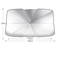 Dropshipping Auto Pare-Soleil Ultraviolet Accessoires Protecteur UV Pliable Parapluie Pare-Soleil de Voiture