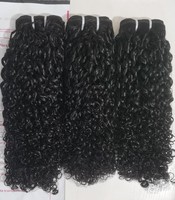 Paquetes de cabello humano SDD Pixie Curls 14A Proveedores de cabello crudo de un solo donante Super Double Drawn Raw Vietnamese Pixie Curl Bundle