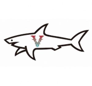 26 Autocollants de requin personnalisés, écologiques et tendance, Flag Gertrude CP Jul Omerta Vrunk Paul et Sticker Paul and Shark - Product Image 3