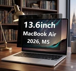 Magnetic <b>Privacy</b> <b>Screen</b> <b>Protector</b> MacBook Air 2026 13.6 inch Removable Laptop <b>Privacy</b> Scree - Product Image 1