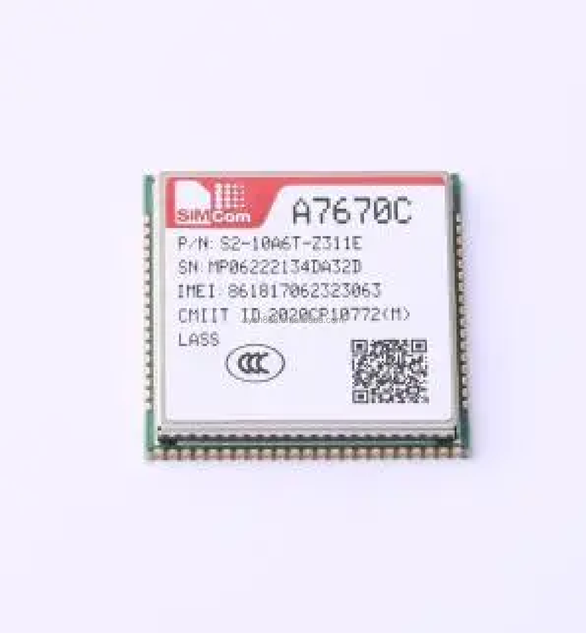 XYCH  High Quality A7670C-LASS LTE Cat1 Module Supports LTE-TDD/LTE-FDD Wireless Communication Standards