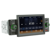 Autoradio 5 pouces 1 Din CarPlay Android Auto lecteur multimédia voiture lecteur MP5 voiture stéréo MirrorLink récepteur FM ajustement universel
