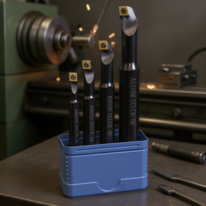 Sclcr Internal Turning Tool Set Positive Insert Turning Tools 06 Size For Metal <b>Machining</b> - Product Image 3