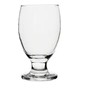 Tasse à bière artisanale épaissie pieds courts tasse à vin étrangère boisson verre support épais tasse à vin