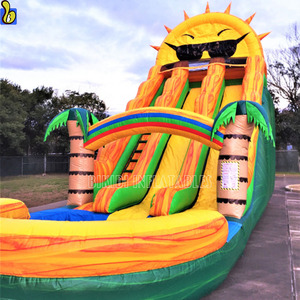 Scivolo d'Acqua Gonfiabile Estivo per Parco/Festa/Spiaggia, Scivolo Acquatico Paradiso del Sole - Product Image 4