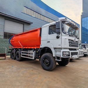 Camión de Succión de Aguas Residuales Shacman 6x4 de 20cbm con Tanque de Alta Presión para Limpieza de Alcantarillado, Precio de Fábrica - Product Image 1