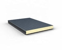 Meilleure vente Panneau sandwich en acier coloré isolé 150 mm, panneau en polyuréthane PU, chambre froide, panneau de stockage frigorifique, prix