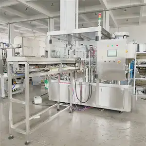 Doypack Stand Up Pouch Clear With Spout Filling Machine Automatic Operation