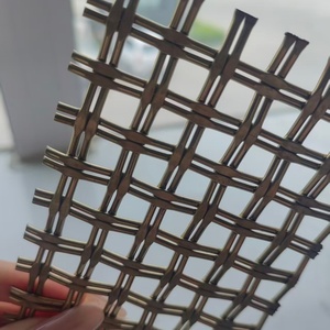 Cloison décorative en <span class=keywords><strong>maille</strong></span> métallique noire et or pour l'aménagement intérieur commercial <span class=keywords><strong>chic</strong></span> - Product Image 5