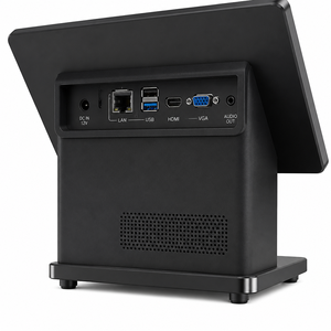 High Performance Q5 POS System Intel Core i5 i3 8GB 128GB 14 Inch Touch Screen Cash Register with LED8 Customer Display & WiFi - Product Image 4