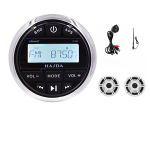Boat Yacht ATV boat marine accessories golf cart marine audio kit of <b>stereo</b> and speakers - Product Image 4