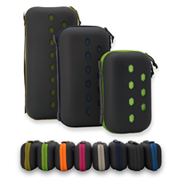 Étui à serviette personnalisé en gros, petit étui à serviette portable en EVA pour la salle de sport, le yoga, le sport, la course à pied, le camping