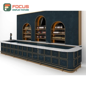 Boutique Coffee Merchandise Display Rack Open <b>Shelf</b> Layout Cup Lid Display Area Roastery Product Display Rack - Product Image 2