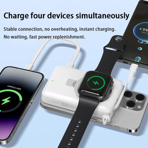 Cargador Inalámbrico Magnético 2 en 1 de 10000 mAh con PD/QC35W, Cable Integrado, Carga Súper Rápida para Múltiples Dispositivos, iPhone y Relojes - Product Image 6