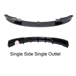 <span class=keywords><strong>3</strong></span> סדרת F30 F35 M ביצועים מבריק שחור מול שפתיים מראה כיסוי ספוילר קדמי גריל אחורי מפזר קדמי ספליטר עבור BMW - Product Image 5