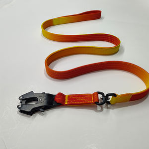 ชุดปลอกคอและสายจูงสุนัขไนล่อนหลากสีสายจูงและสายจูงสุนัขเจ็ดสีสายจูงและสายรัดสำหรับงานหนัก - Product Image 2