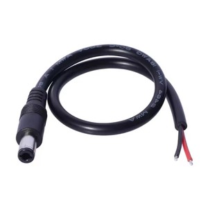 Enchufe macho DC6330 a Cable de extremo abierto 6,3mm x 3,0mm enchufe DC6330 Cable de coletas de alimentación para reparación de fuente de alimentación de Ordenador 1 pie - Product Image 3