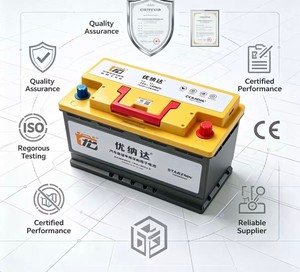 Batterie de voiture au sodium-ion UNADA H7 12V 60Ah CCA900 pour système Start-Stop, cellule 46145 Poly Anion NFFP, 50 % plus légère que les batteries au plomb-acide - Product Image 5