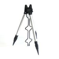 FOYOTO Aluminum 4 Folding fishing rod display rack Rod holder shelf stand Fishing accessories