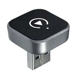 Adaptateur Portable CarPlay & <span class=keywords><strong>Android</strong></span> <span class=keywords><strong>Auto</strong></span> <span class=keywords><strong>MirrorLink</strong></span> avec WiFi et USB Intégrés pour Boîtier AI de Voiture Carplay <span class=keywords><strong>Auto</strong></span> - Product Image 1