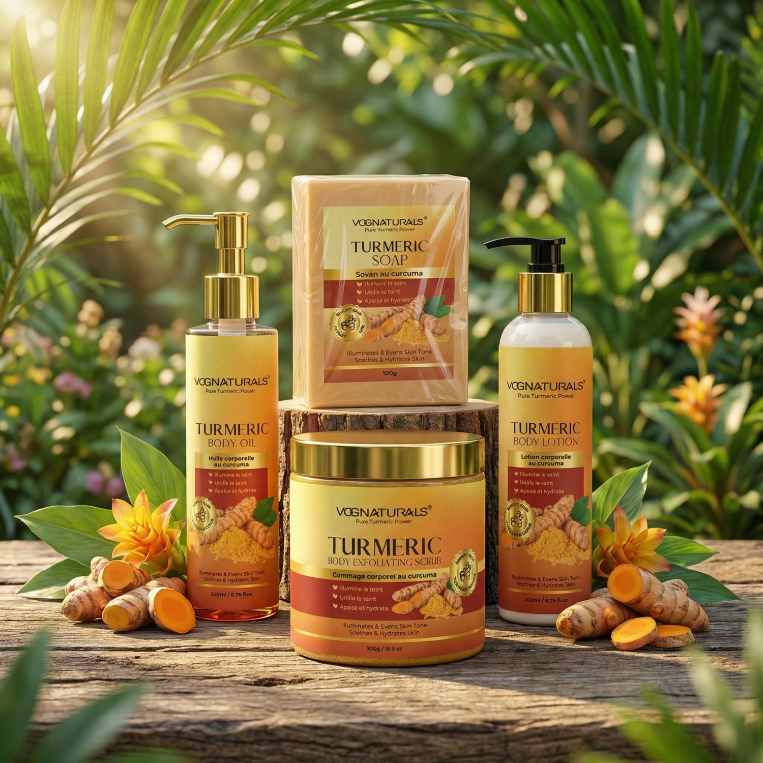 Coffret de soins pour le corps