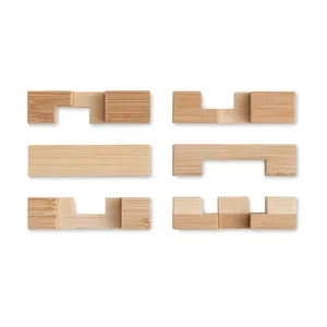 Puzzle SQUARENATS in bambù, gadget ecologici - Product Image 3
