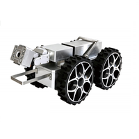 Robot d'inspection de canalisations étanche IP68 à roues motrices 4x4 avec roues remplaçables pour canalisations souterraines de 250-300 mm