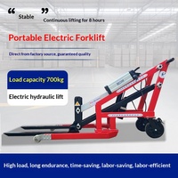 Mingqing MQ-1 Tragbarer Gelenkarm-Elektrohubwagen Kompakter Lagerlogistik-Stapler Hydraulisches Be- und Entladen