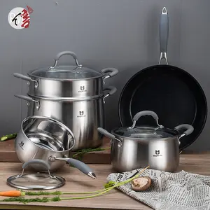 Buy Wholesale China Cookware Set 8pcs Granite Nonstick, Pots And