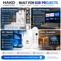 HAKO 3518D2 RK3518 Android 14 TV Stick Lecteur multimédia 4K Dongle 2 Go de RAM 16 Go de ROM WiFi 6 5.4 Fabricant OEM