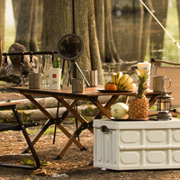 Vente chaude directe d'usine table pliante d'extérieur table de rouleau d'oeufs en acier au carbone table de pique-nique de camping pliante ultralégère pour voiture