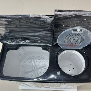 En stock, machine à laver semi-automatique à double cuve de 10 kg, conçue pour un usage domestique, avec fonction lavage et essorage, machine à laver - Product Image 3