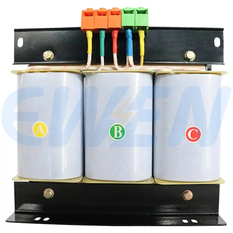 Three Phase Dry Type Customized Voltage Step Up/Down Transformer Copper Wires