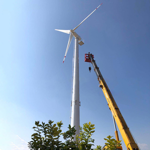 Turbina eólica Energía eólica en el sistema de red Suministro directo de fábrica Precio de 20kw con 220V/380V HELIOS Turbina eólica de eje horizontal 10 m/s - Product Image 3