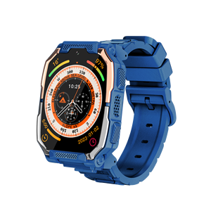 ساعة ذكية للأطفال بتصميم رائع جديد وكاميرات مزدوجة قابلة للتدوير بنظام أندرويد ، شاشة من نوع Android * IPS 4G للأطفال - Product Image 1