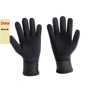 Gants de plongée professionnels en apnée en néoprène avec paume en caoutchouc texturé - Product Image 2