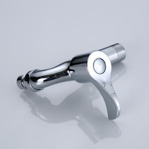 Grifo de Cobre Monomando de Pared con Activación Tipo Llave de 15mm de Diámetro Interior para Lavadero/Lavabo - Product Image 3