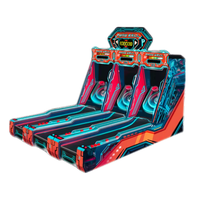 Bowling Cricket Balling Arcade Skee Ball Machine de jeu à pièces Divertissement intérieur Rolling Bowling Tickets Redemption