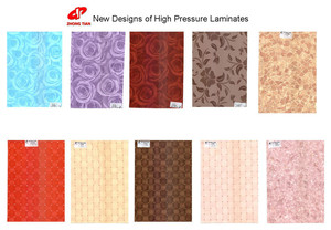 Lámina de Laminado Compacto <span class=keywords><strong>HPL</strong></span> Natural Decorativo, Económico, Ignífugo, de 3 mm, Rojo Brillante, para Muebles de Cocina - Product Image 6