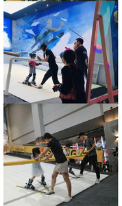 Fabricante de China, nuevo Simulador de esquí para deportes de interior, máquina de entrenamiento <span class=keywords><strong>Aki</strong></span> de Metal a la venta para centros comerciales, parques de aventura - Product Image 2