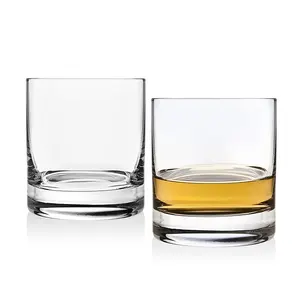 Hochwertiger Schlussverkauf 26 Unzen quadratischer bleifreier Kristall Original Whiskey-Dekanter