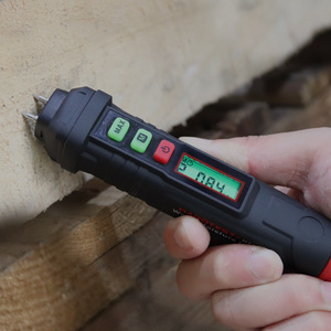 Humidimètre numérique Habotest HT65 de type stylo pour bois et papier, plage de mesure de 0 à 58 - Product Image 1
