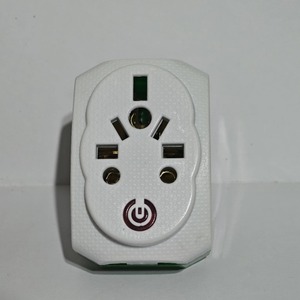 Europlug Travel Adapter 100-240V ABS Material With Indicator <b>Light</b> For Household Electrical Appliances - Product Image 3