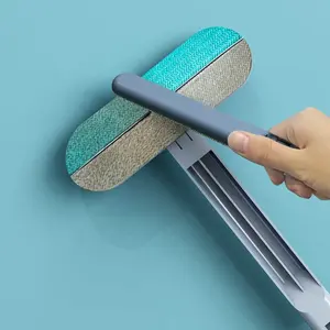 Spazzola statica a doppio lato spazzola per finestra in vetro spazzola per divano letto spazzole per la pulizia della pelliccia magica - Product Image 1