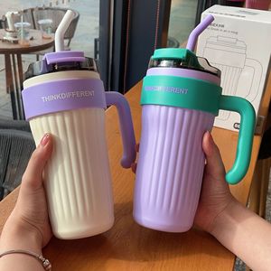 كوب قهوة ساخن/بارد وصديقي البيئة للأطفال-كوب آيس كريم جديد من القش للتخييم - Product Image 2