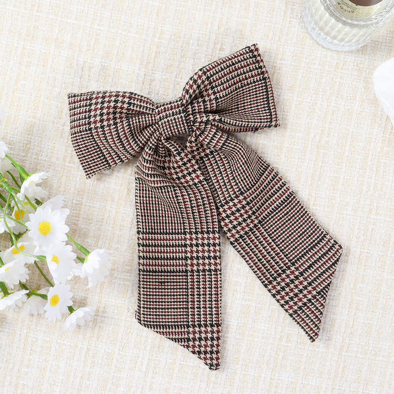 Elegant Lace Bow Hair Clips for