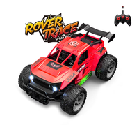 Camioneta Monstruo RC con Cable USB y Control Remoto, Alcance de 25m, Escala 1:16, Lista para Usar, para Autos RC de 5 Canales